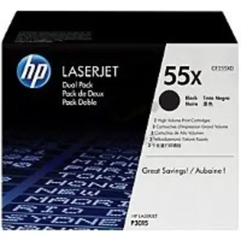 Картридж HP CE255X для Hewlett Packard LaserJet Enterprise P3015d, P3015dn, P3015x. (ресурс 12500 страниц)