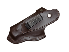 Кобура для ПМ поясная, на клипсе, коричневая