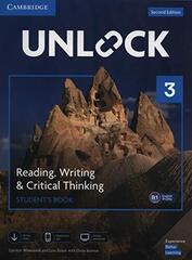 Unlock 2ed Level 3 Reading, Writing, & Critical Thinking Student’s Book, Mob App and Online Workbook Downloadable Video