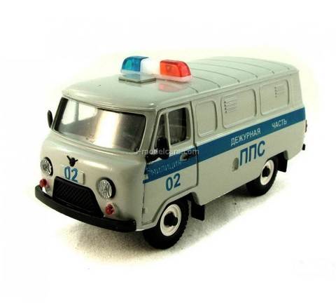 UAZ-3741 PPS Police grey 1:43 Agat Mossar Tantal