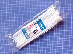 ЗУБР КС-Б1, 3.6 x 300 мм, нейлон РА66, 100 шт, белые, кабельные стяжки, Профессионал (309010-36-300)