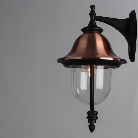 Уличный светильник Arte Lamp Barcelona A1482AL-1BK