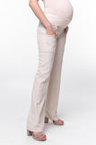 Брюки для беременных 03374 светло-бежевый