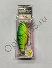 Воблер Rosy Down Fighter 76F 76мм, 12,8гр, загл. 0,5-1,5м