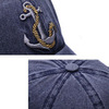 Картинка кепка Skully Wear baseball cap ancor navy - 4