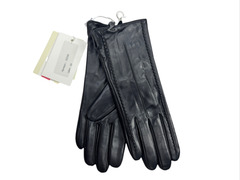 Перчатки.Женские.Материал верха: Кожаные люкс качества.Подклад: Трикотаж-шерсть.В упаковке 5 шт.