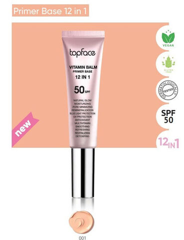 Topface Основа для макияжа Skin Editor Primer Base Vitamin balm PT473