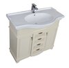 Aquanet 172697 Компл.2 - Тумба Луис 100 (007) цв.белый (172697)