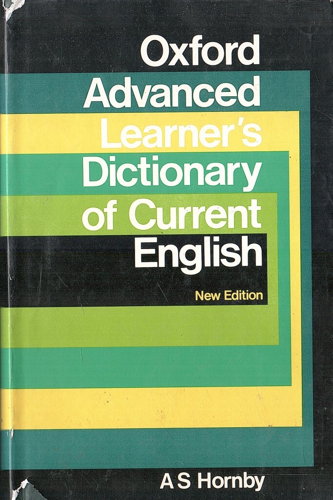 Advanced learner s dictionary. Hornby's Oxford Advanced Learners Dictionary. Словарь Oxford Advanced English. Oxford Advanced Learner's Dictionary of current English. Oxford Advanced Learner's Dictionary of current English. A. S. Hornby..