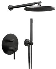 Remer X09S02OCFP Душевая система Remer X Style X09S02OCFP, черный брашированный хром фото