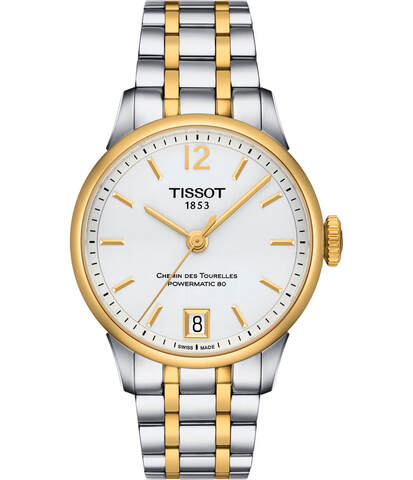Наручные механические часы Tissot Chemin des Tourelles Powermatic 80 Lady T099.207.22.037.00