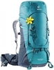 Картинка рюкзак туристический Deuter Aircontact 40+10 SL petrol-navy - 1