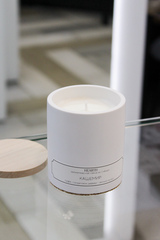 Свеча Кашемир, гипс, 200 мл.