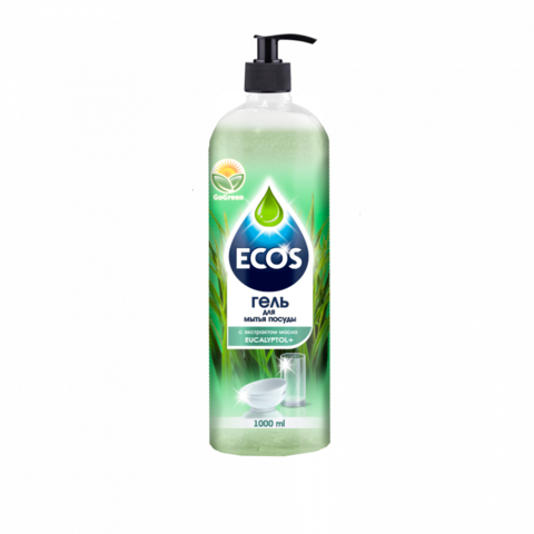 ECOS Botanocal гель для мытья посуды 1 л.