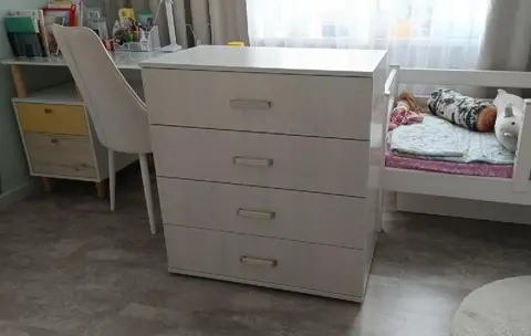 Комод Белла КМ-02 ясень белый