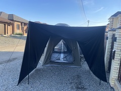 Надувная Палатка Шатер Gouyu 15м2  500х500х265см 35кг