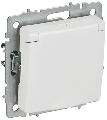 BRITE Роз. с з/к/ш с кр. 16А IP20 РСбш10-3-БрАБ а/б IEK