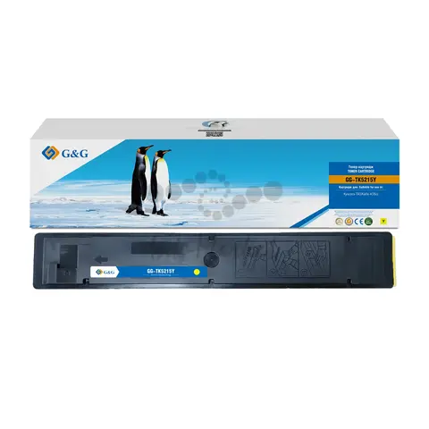GG-TK5215Y G&G Тонер-картридж желтый для Kyocera TASKalfa 406ci (15000 стр)