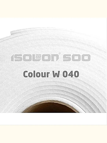 Изолон для творчества 2мм, цвет W040 белый, размер 0,75х2м