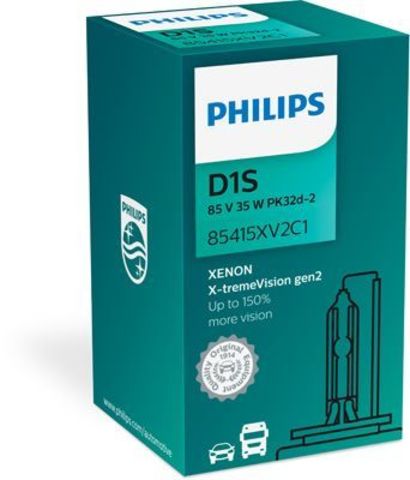 Лампа ксеноновая D1S PHILIPS X-tremeVision gen2 1 шт. 85415XV2C1