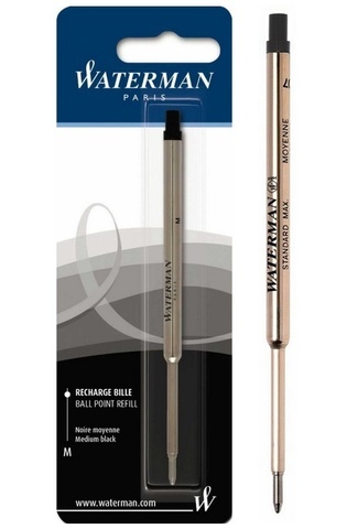 Стержень шариковый Waterman стандартный Fblack (S0791010)