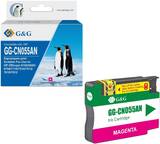 Совместимый картридж G&G GG-CN055AN (933XL / CN055AN) для HP Officejet 6100, 6600, 6700, 7510, 7612, 7110, 7610, 825 стр., пурпурный
