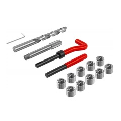 Thorvik TRIS12175 Набор для восстановления резьбы M12x1.75, 15 предметов 53180