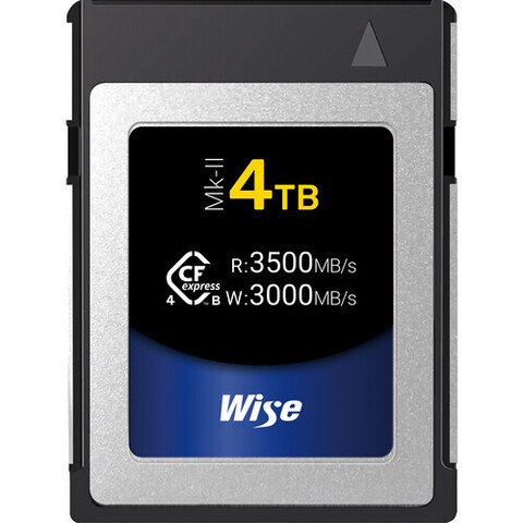 Карта памяти Wise 4TB Advanced Mark II CFexpress 4.0 Type B 3500/3000/2400 MB/s