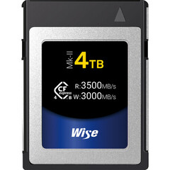 Карта памяти Wise 4TB Advanced Mark II CFexpress 4.0 Type B 3500/3000/2400 MB/s