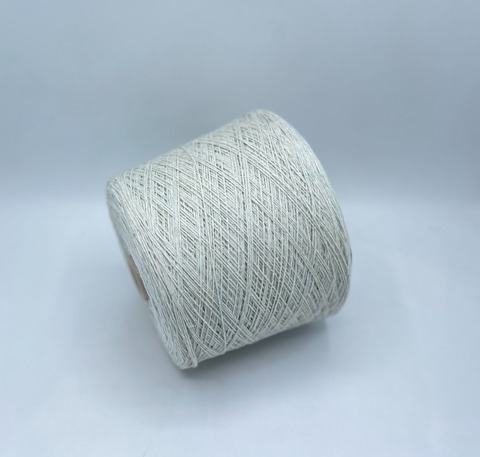 FILCOM (пр.Италия), art.Gioia, 3/15 500м/100 гр. 30% Меринос, 40%Кашемир 30%Шелк , цвет-Белый чай,меланж(670) арт-33289
