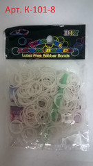 Набор из РЕЗИНОК Rubber Band одноцветные (200 шт.), арт. К-101