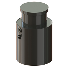 Станция биологической очистки Канада Home 0.6 S Вертикальная / 600 л. в сутки / 3 чел. / самотечный сброс / насосная аэрация (130x130x160см;черный) - арт.556081