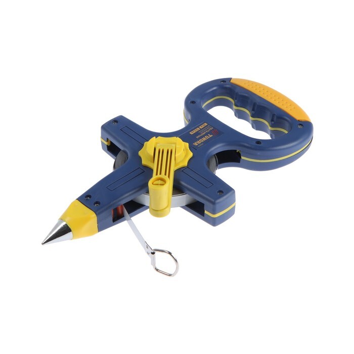 Рулетка геодезическая ТУНДРА, металлическая лента, 30 м х 12.5 мм (арт ...