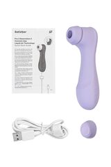 Сиреневый вакуумный стимулятор клитора Satisfyer Pro 2 Generation 3 - 