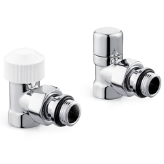 Набор термостатический для радиатора угловой ROYAL THERMO Design ½"М30х1,5 Хром