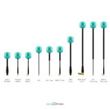 Антенна Foxeer Lollipop 4 Plus High Quality 5.8G 2.6dBi FPV Omni LDS Antenna LHCP straightMMCX teal PA1474