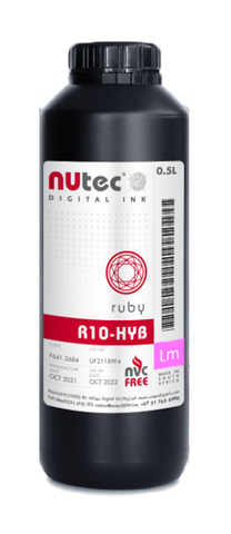УФ - чернила Nutec Ruby R10-HYB Light Magenta 500 мл