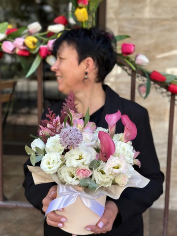 Цветы в коробке  "Монти"