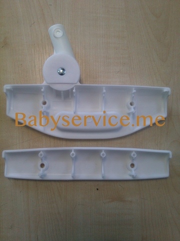 Шарнир капюшона белый правый