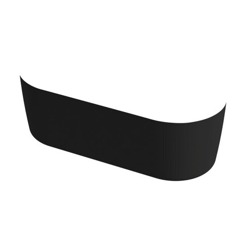 Cezares METAURO-Central-180-SCR-NERO Передняя панель для акриловой ванны, 180x5x40