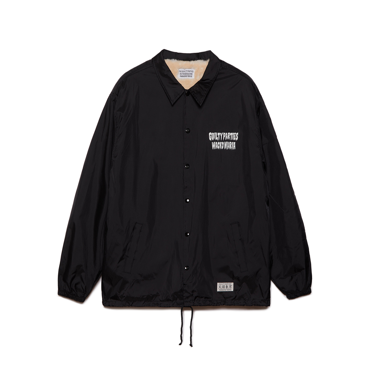wacko maria boa coach jacket