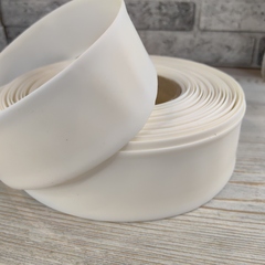 Uniel/Термоусадочная трубка/флористический рукав 35/17мм цвет белый (10м)