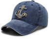 Картинка кепка Skully Wear baseball cap ancor navy - 1