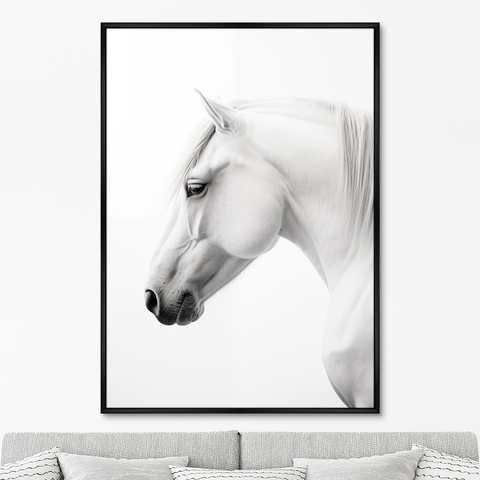 ArtNoMore - Репродукция картины на холсте Grace of the horses, No 2, 2024г.