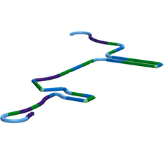 Walkedges наборы (бордюры для прогулок) 20 м.