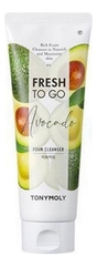 TONYMOLY Пенка для умывания с экстрактом авокадо - FRESH TO GO AVOCADO FOAM CLEANSER , 170мл