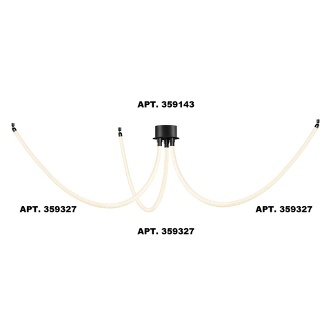 Светильник светодиодный Novotech RAMO 359327 KONST NT24 000, 14W 4000K 1м