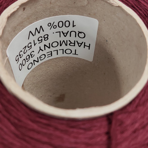 Меринос гребенной Tollegno 360 бордовый