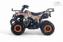 Детский бензиновый квадроцикл RiverToys TIGER с электростартером