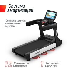 Беговая дорожка UNIX Fit T-1550 PRO (LED)